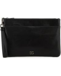 Dolce & Gabbana - Leather Clutch - Lyst