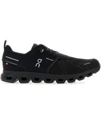 On Shoes - Black Fabric Cloud 6 Wp Sneakers - Lyst
