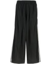 Needles - Black Polyester joggers - Lyst