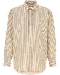 The Row - Embroidered Poplin Granada Shirt - Lyst
