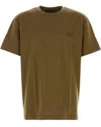Tatras - Army Green Cotton T-shirt - Lyst
