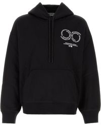 Carhartt - Hooded Rotation Sweat in misto cotone nero - Lyst