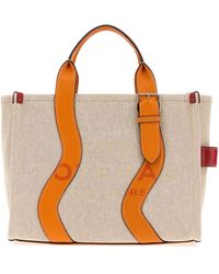 Marc Jacobs - Beige Canvas Shopping The Tote Bag Shopping Bag - Lyst