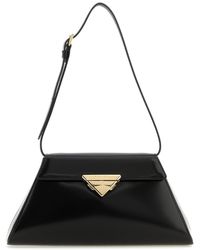 Prada - Borsa a mano medium in pelle spazzolata - Lyst