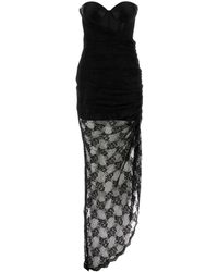 GIUSEPPE DI MORABITO - Abito in misto nylon nero - Lyst