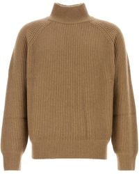 LeKasha - Camel Cashmere Lette Sweater - Lyst