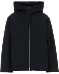 Jil Sander - Black Polyester Down Jacket - Lyst