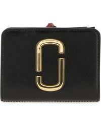 Marc Jacobs - Black Leather Wallet - Lyst