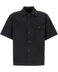 Nine:inthe:morning - Midnight Blue Cotton Shirt - Lyst