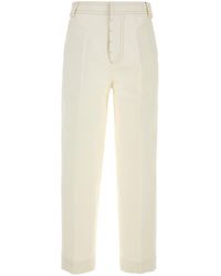 Ami Paris - Flat Front Pants - Lyst