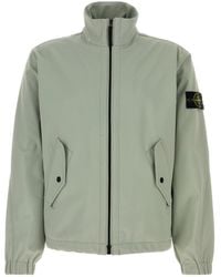 Stone Island - Mock Collar Jacket - Lyst
