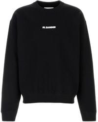 Jil Sander - Crew Neck Sweatshirt - Lyst