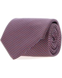 Brioni - Embroidered Silk Tie - Lyst