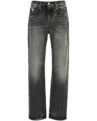 Versace - Black Denim Jeans - Lyst