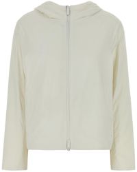 Herno - White Nylon Jacket - Lyst