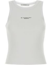 Givenchy - Stretch Cotton Tank Top - Lyst