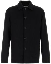 Jil Sander - Wool Blend Shirt - Lyst