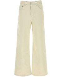 A.P.C. - Ivory Denim Clyde Jeans - Lyst