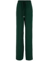 Ermanno Scervino - Dark Polyester Pant - Lyst