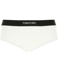 Tom Ford - Set Of 2 Logo-Waistband Cotton Briefs - Lyst
