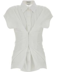 McQueen - Poplin Shirt - Lyst