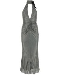 Alessandra Rich - Viscose Dress - Lyst