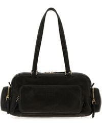 Miu Miu - Borsa a spalla in pelle nera - Lyst