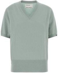 Extreme Cashmere - Pastel Light Blue Stretch Cashmere Blend N°490 Sweater - Lyst