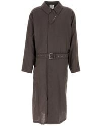 Magliano - Chocolate Cotton La Sapienza Trench Coat - Lyst