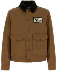 Junya Watanabe - Giubbino multicolor in cotone e misto lana - Lyst