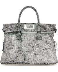 Maison Margiela - Two-tone Leather Medium 5ac Loved To Death Handbag - Lyst