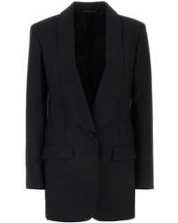Givenchy - Stretch Wool Blend Blazer - Lyst