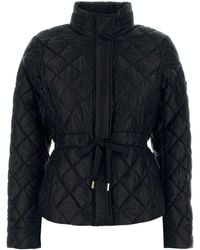 MICHAEL Michael Kors - Navy Blue Polyester Padded Jacket - Lyst