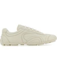 Prada - Sneakers Montecarlo Re-Edition 2005 in nappa avorio - Lyst