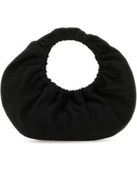 Alexander Wang - Borsa a mano Crescent piccola in tessuto nero - Lyst
