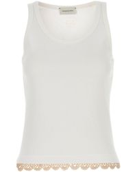 Magda Butrym - Stretch Cotton Tank Top - Lyst