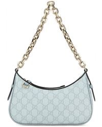 Gucci - Borsa a spalla GG Emblem in tela stampata - Lyst