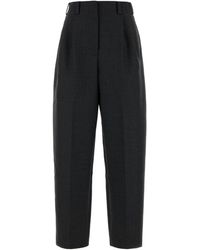 Givenchy - Charcoal Wool Pant - Lyst