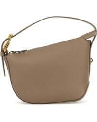 J&m Davidson - Cappuccino Leather Zip Quiver Handbag - Lyst