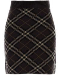 Burberry - Skirts - Lyst