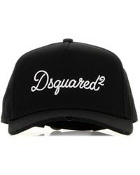DSquared² - Dsquared Cotton Baseball Cap - Lyst
