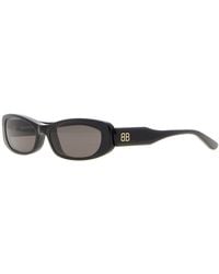 Balenciaga - Black Acetate Nova Sunglasses - Lyst