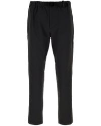 Goldwin - Black Stretch Polyester Pant - Lyst