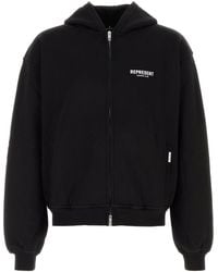 Represent - Black Cotton Sweatshirt - Lyst