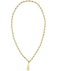 Alanui - Embellished Crochet Necklace - Lyst