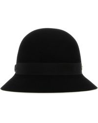 Helen Kaminski - Cappello da pescatore Etta Conscious in feltro nero - Lyst