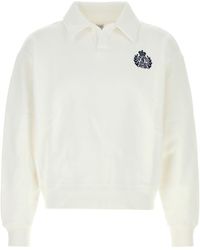 Sporty & Rich - Embroidered Shirt Collar Polo - Lyst