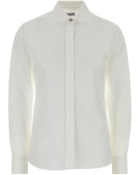 Burberry - Regular Solid Shirt - Lyst