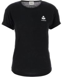 Isabel Marant - Linen Koldia T-Shirt - Lyst