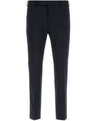 PT Torino - Midnight Blue Stretch Wool Pant - Lyst